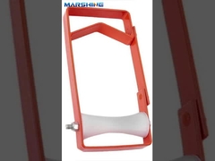 ابزار رشته ای خط انتقال برق بلوک کابل سیم چرخ دار برای 4 اینچ